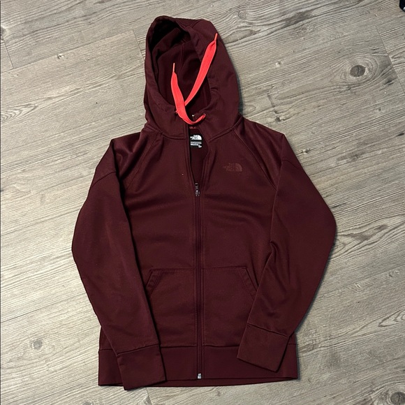 The North Face Jackets & Blazers - The North Face Maroon Zip-Up jacket
